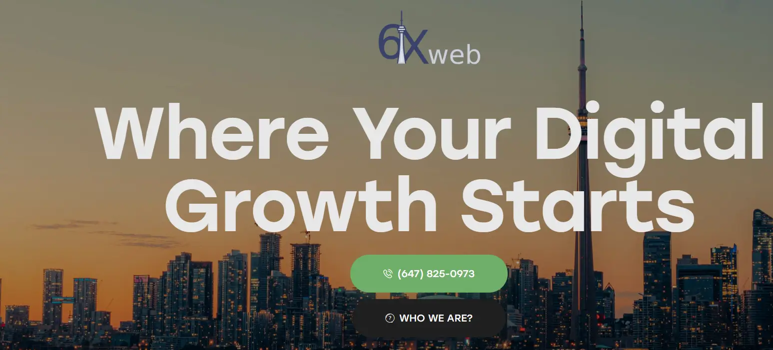 Elevate Your Business with Exceptional Web Design in Toronto: Partner with 6ixWeb