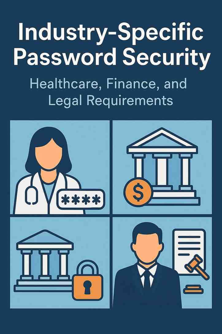 Password Security in Healthcare, Finance & Law