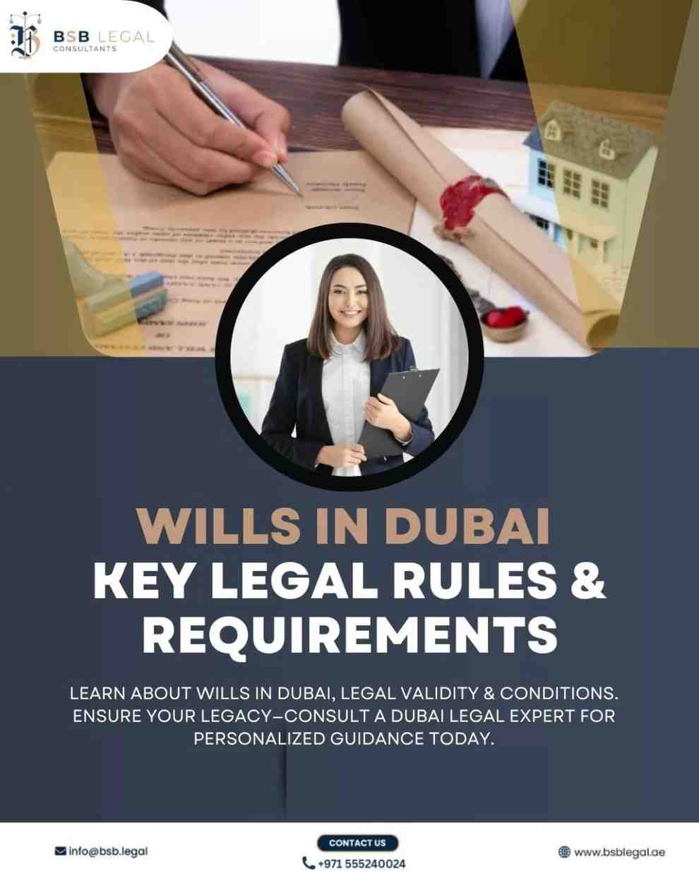 Wills in Dubai: Key Legal Rules & Requirements