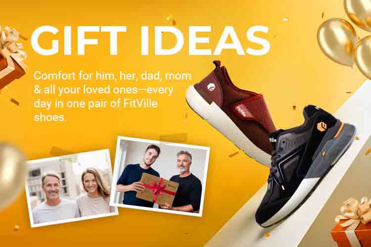 Gift Ideas for Men and Womens: FitVille Shoes