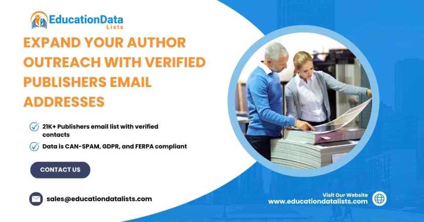 Expand Author Outreach with Verified Publisher Emails