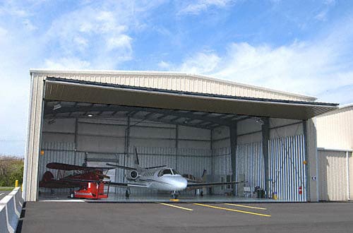 Hangar en kit Belgique  robuste et montage facile