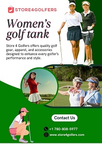 Trendy Comfort Redefined for Female Golfers