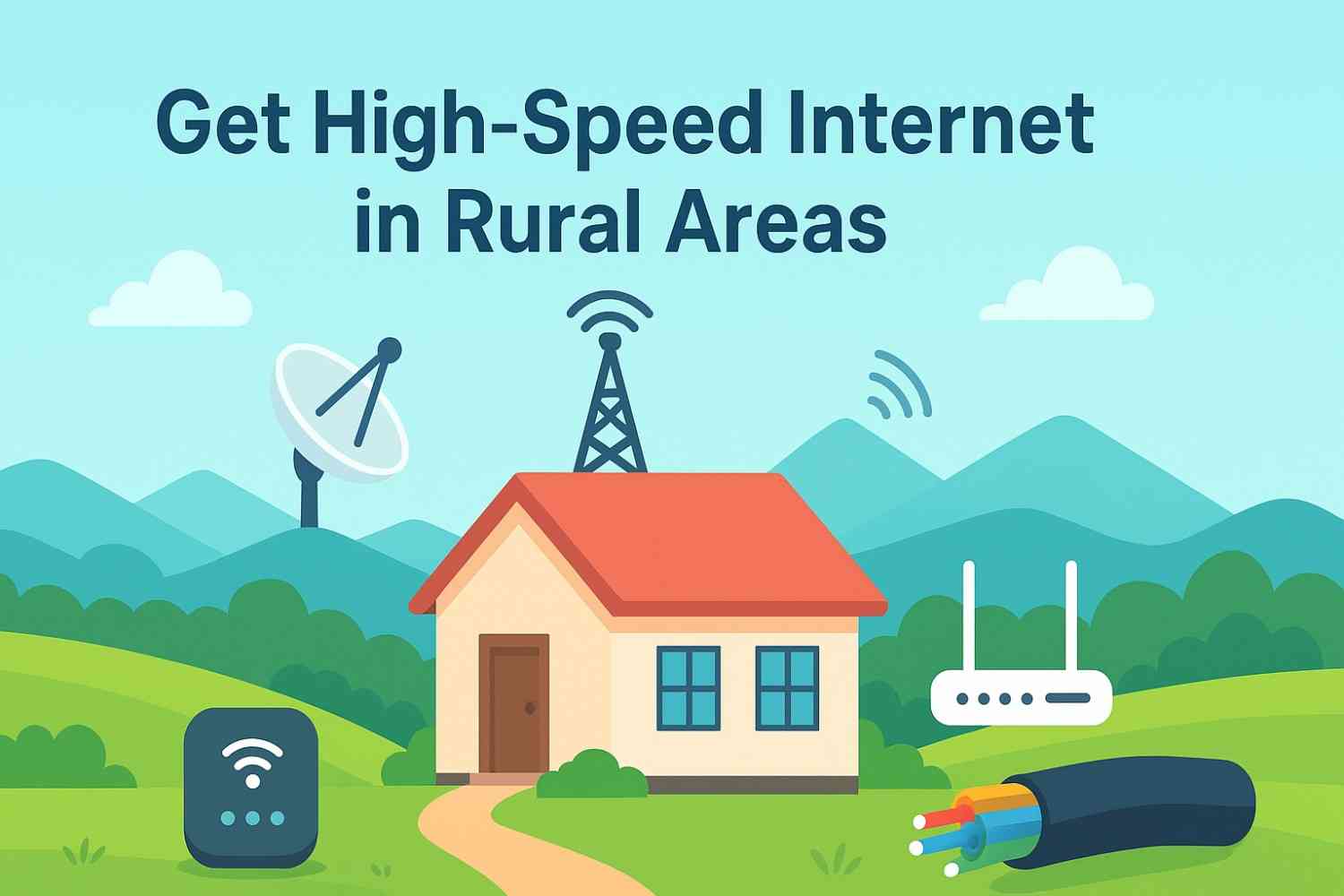 How to Get High-Speed Internet in Rural Areas?