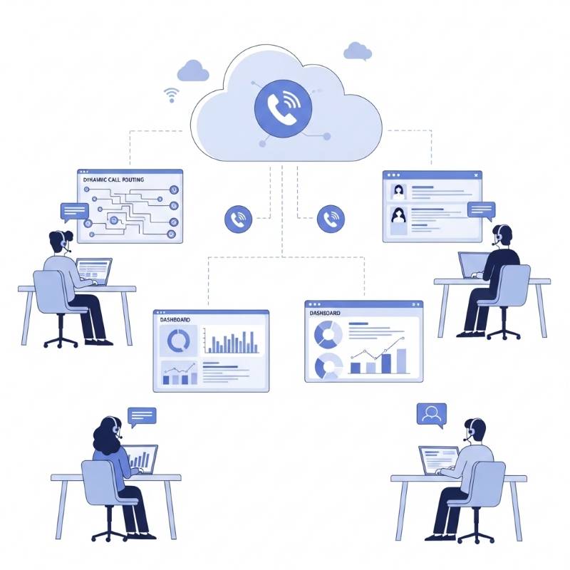 Cloud Based Call Center Solutions and How They Work