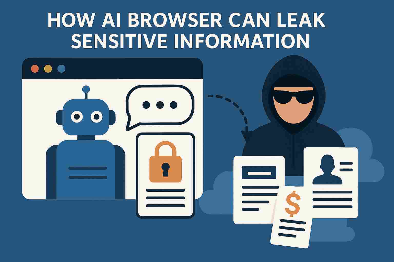 How AI Browser Can Leak Sensitive Information