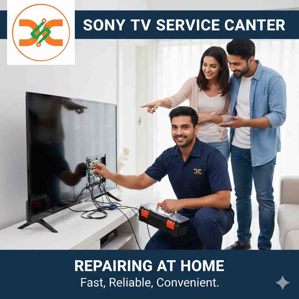 Can Sony TV Service Center fix brightness fluctuation?