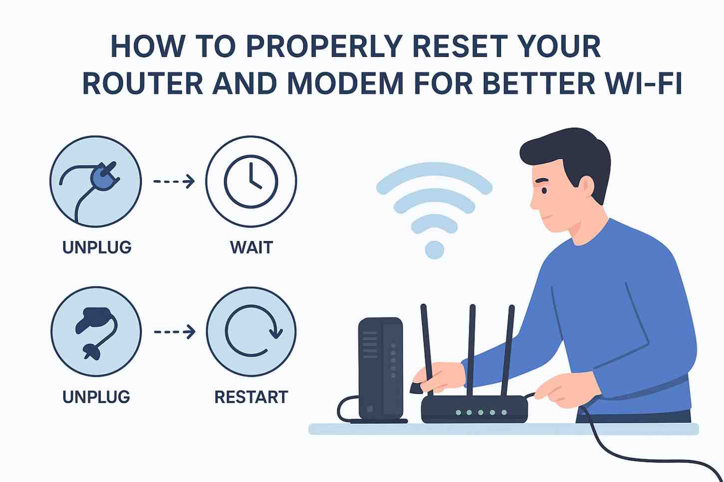 How to Reset Your Modem and Router for Faster Internet
