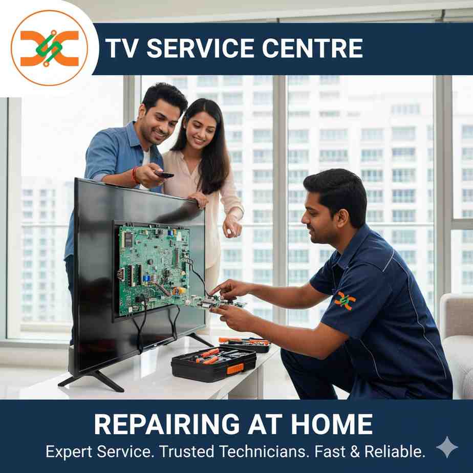 Does TV Service Center repair broken screen panels?