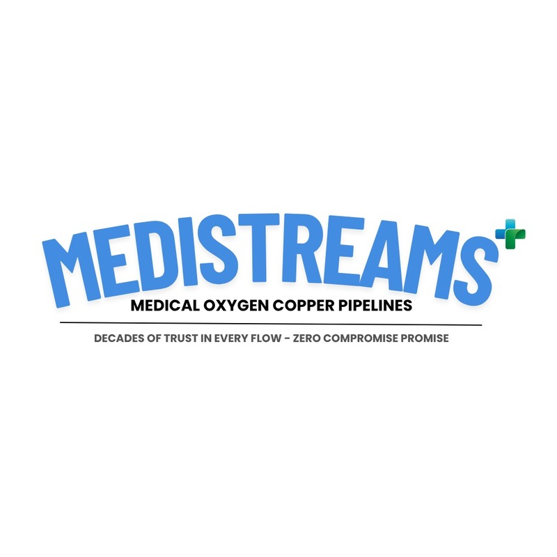 MediStreams Oxygen Medical Copper Pipelines logo