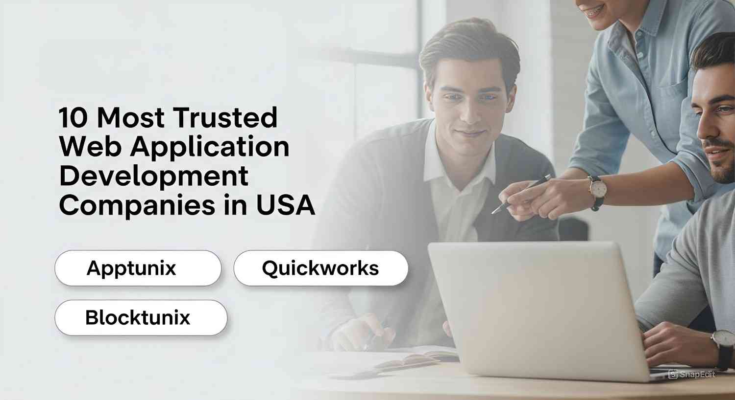 10 Most Trusted Web Application Development Companies
