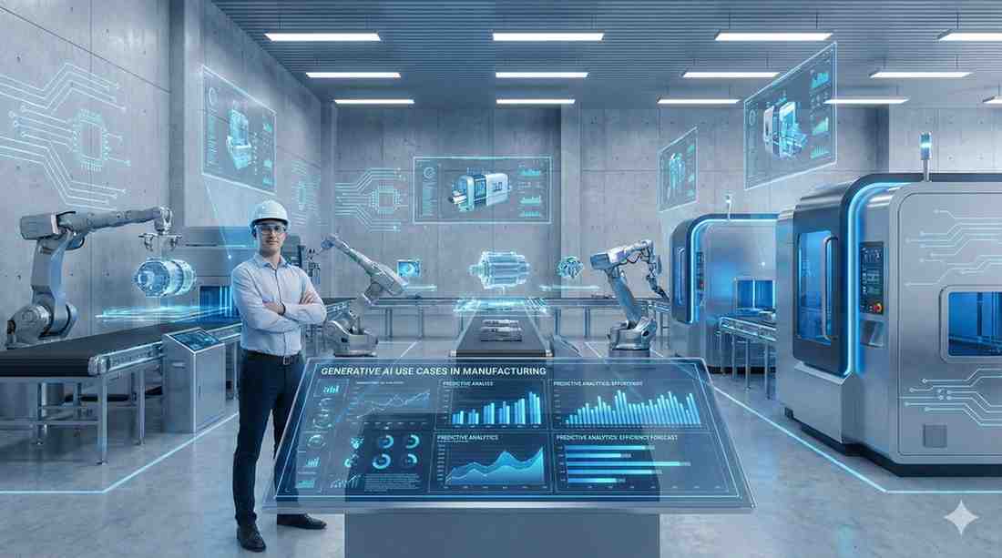 Generative AI Use Cases for Manufacturing 2025