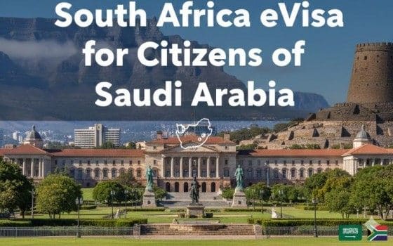 South Africa eVisa for Citizens of Saudi Arabia