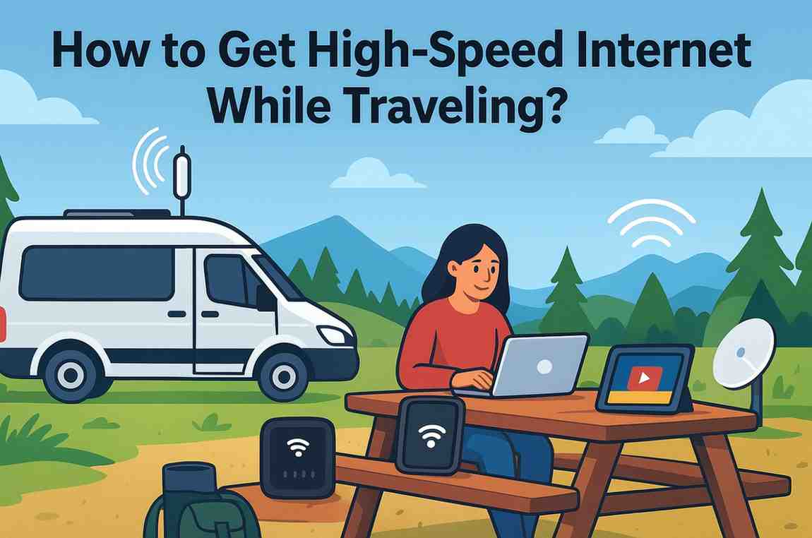 How to Get High-Speed Internet While Traveling?