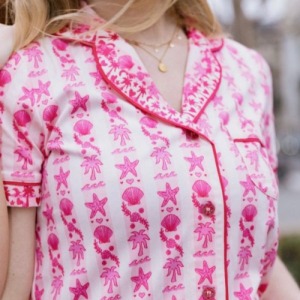 “Cozy in Style: The Trending Pink Palm Puff Hoodie”
