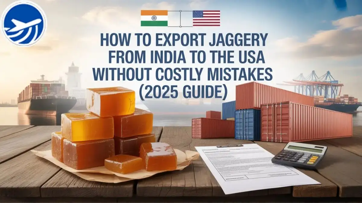 How to Export Jaggery from India to the USA 2025 Guide