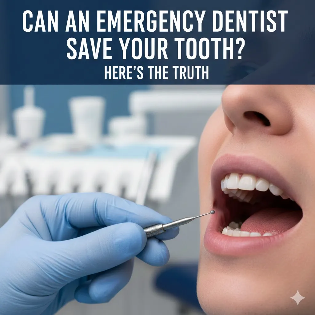 Can an Emergency Dentist Save Your Tooth?