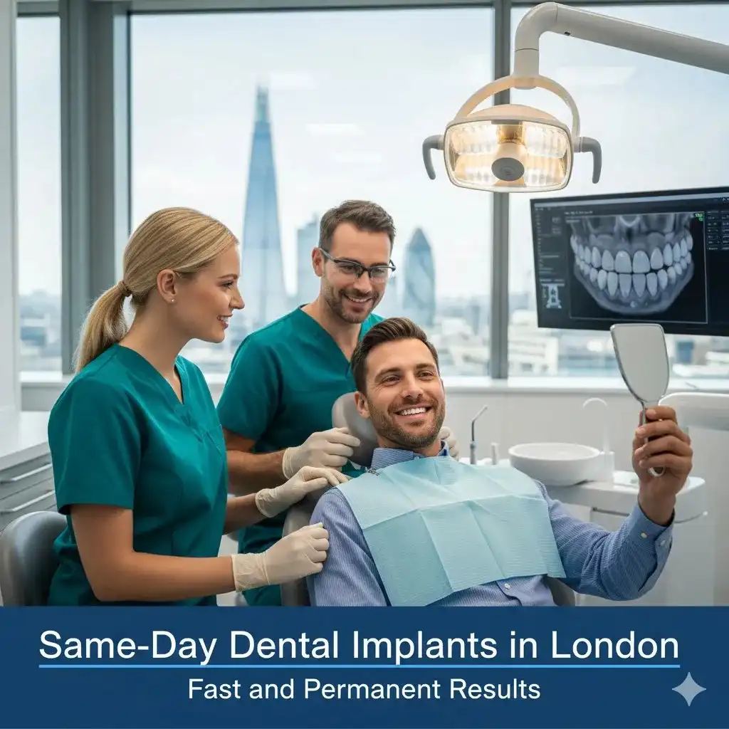 Same-Day Dental Implants in London: Fast results