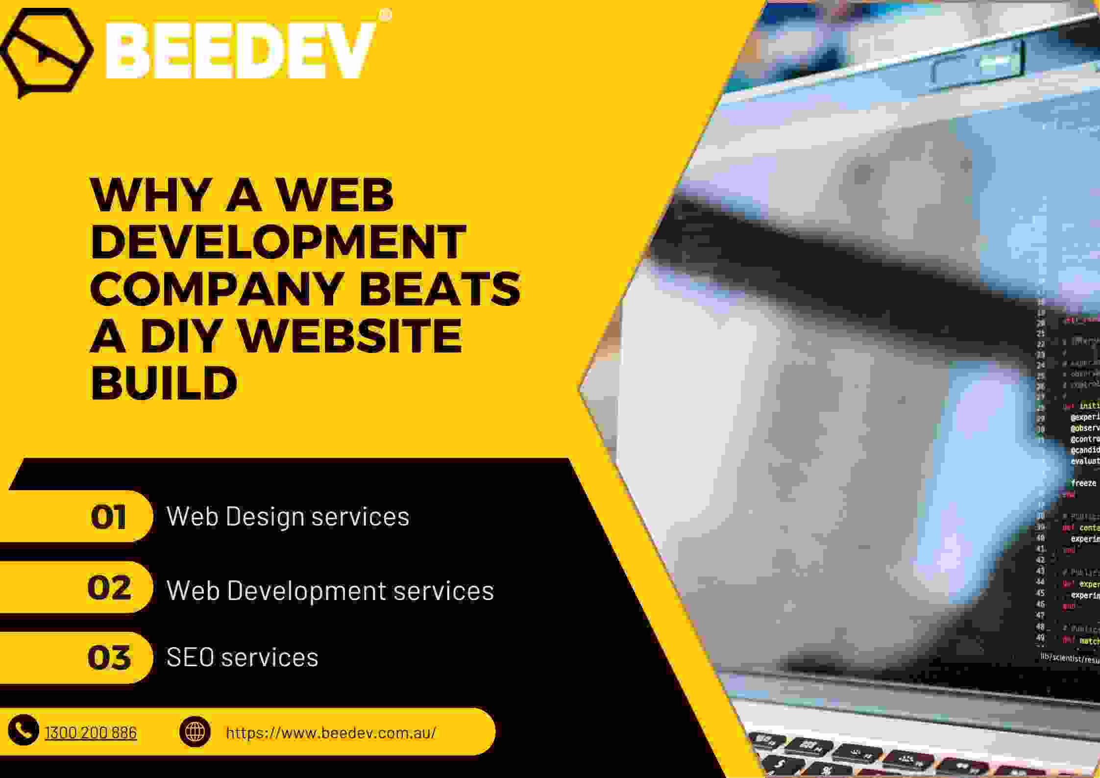 Why a Web Development Company Beats a DIY Website Build