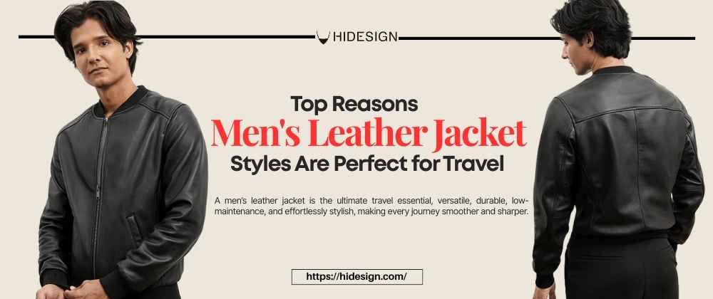 Why Men’s Leather Jackets Are Perfect for Travel