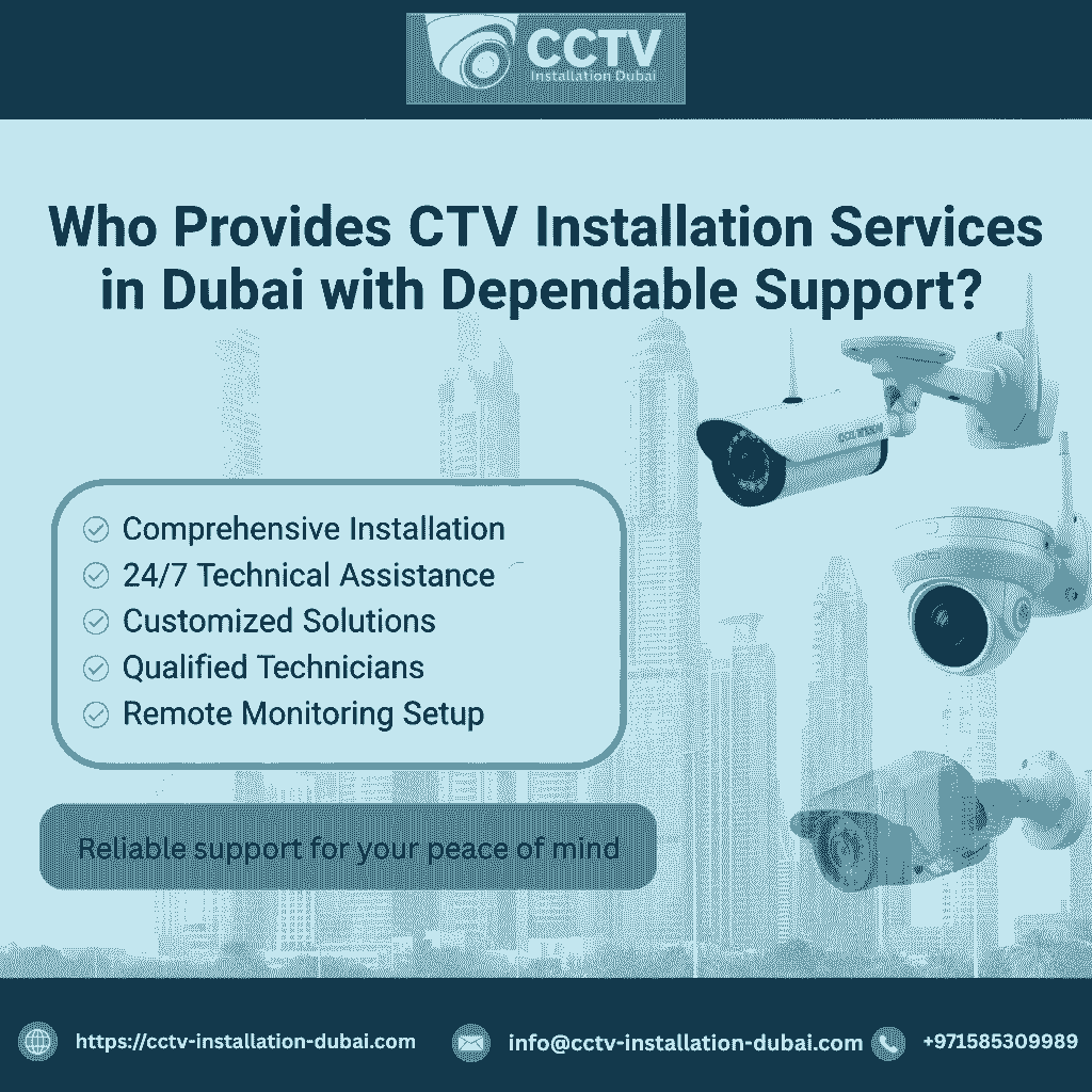 Reliable CCTV Installation Services in Dubai