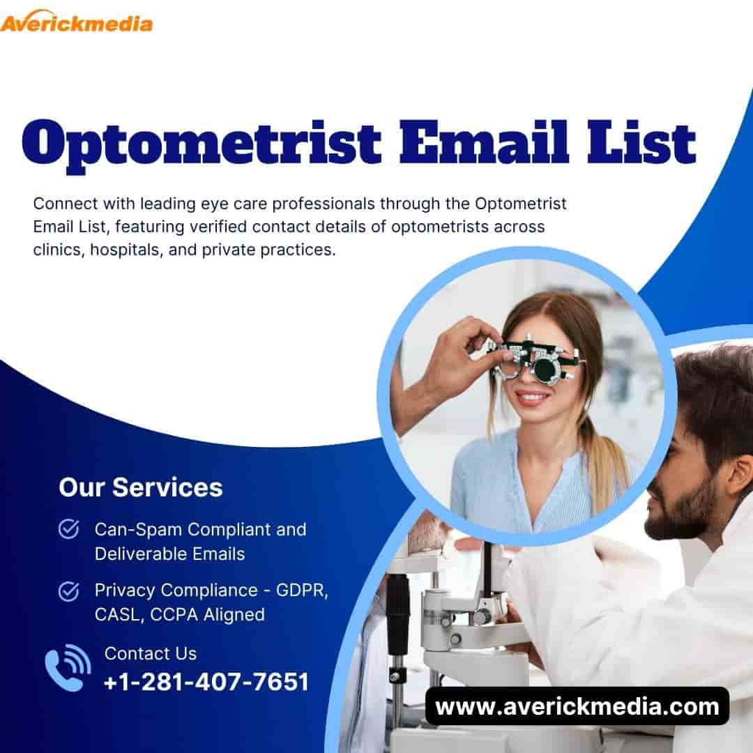 Use an Optometrist Email List for Lead Generation