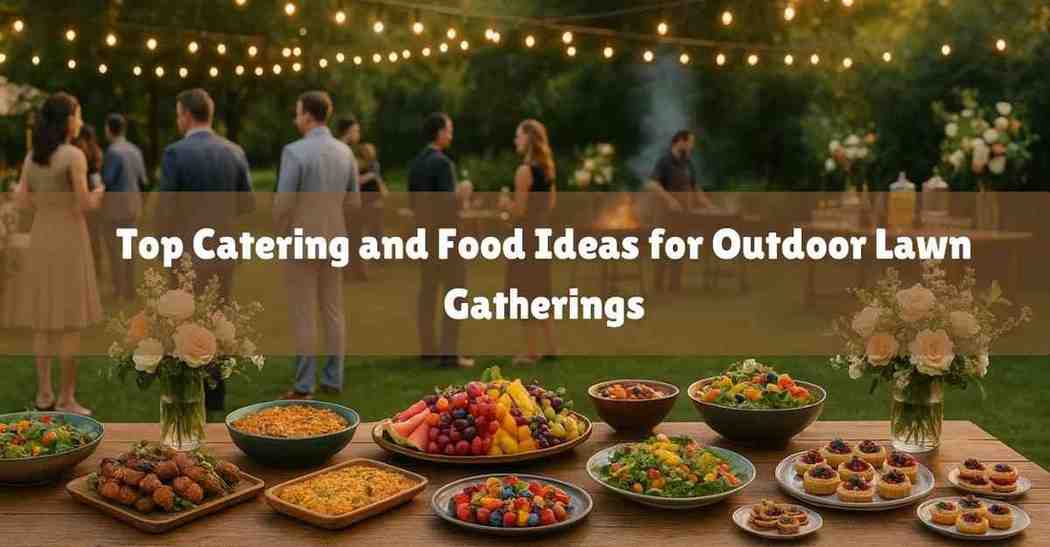 Top Catering and Food Ideas for Outdoor Lawn Gatherings