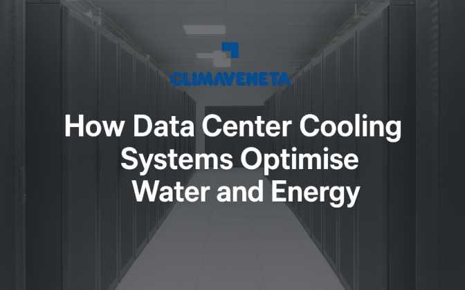 How Data Center Cooling Systems Optimise Water