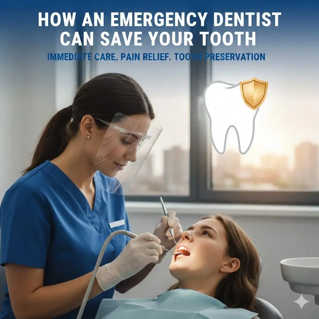 How an Emergency Dentist Can Save Your Tooth