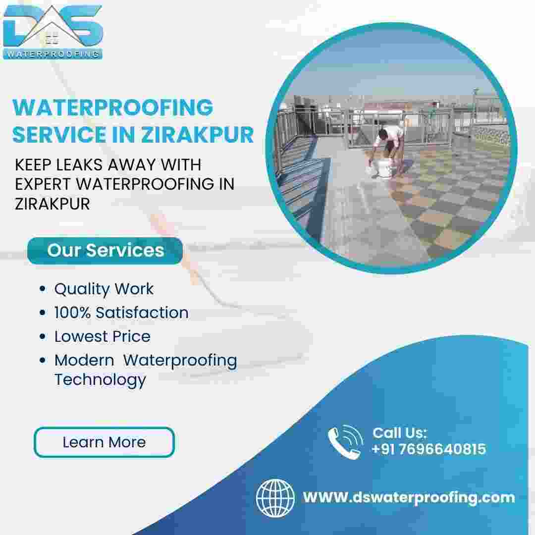 Waterproofing Service in Zirakpur Benefits