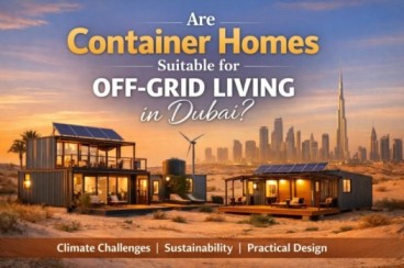 Off-Grid Living with Container Homes Dubai UA
