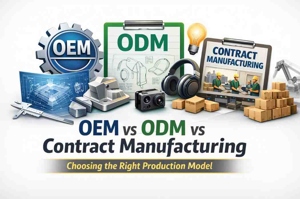 OEM vs ODM vs Contract Manufacturing
