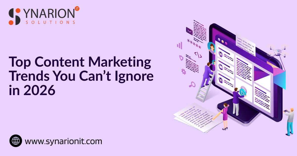 Top Content Marketing Trends You Can’t Ignore in 2026