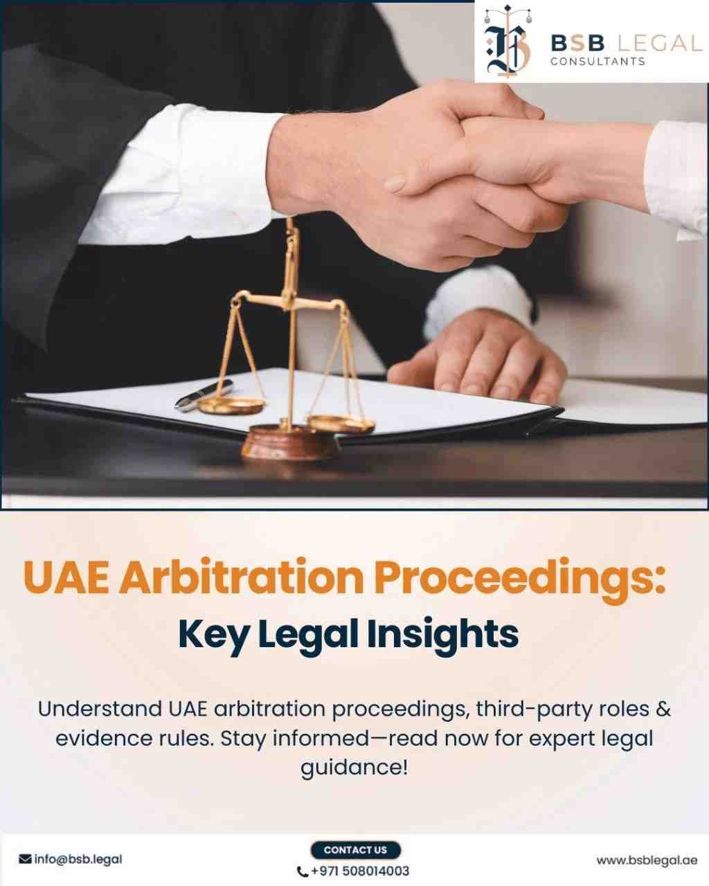 UAE Arbitration Proceedings: Key Legal Insights