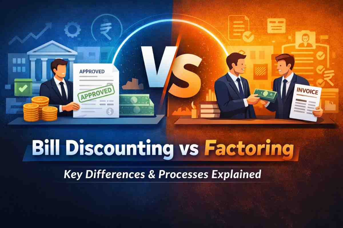 Bill Discounting vs Factoring: Differences, Process
