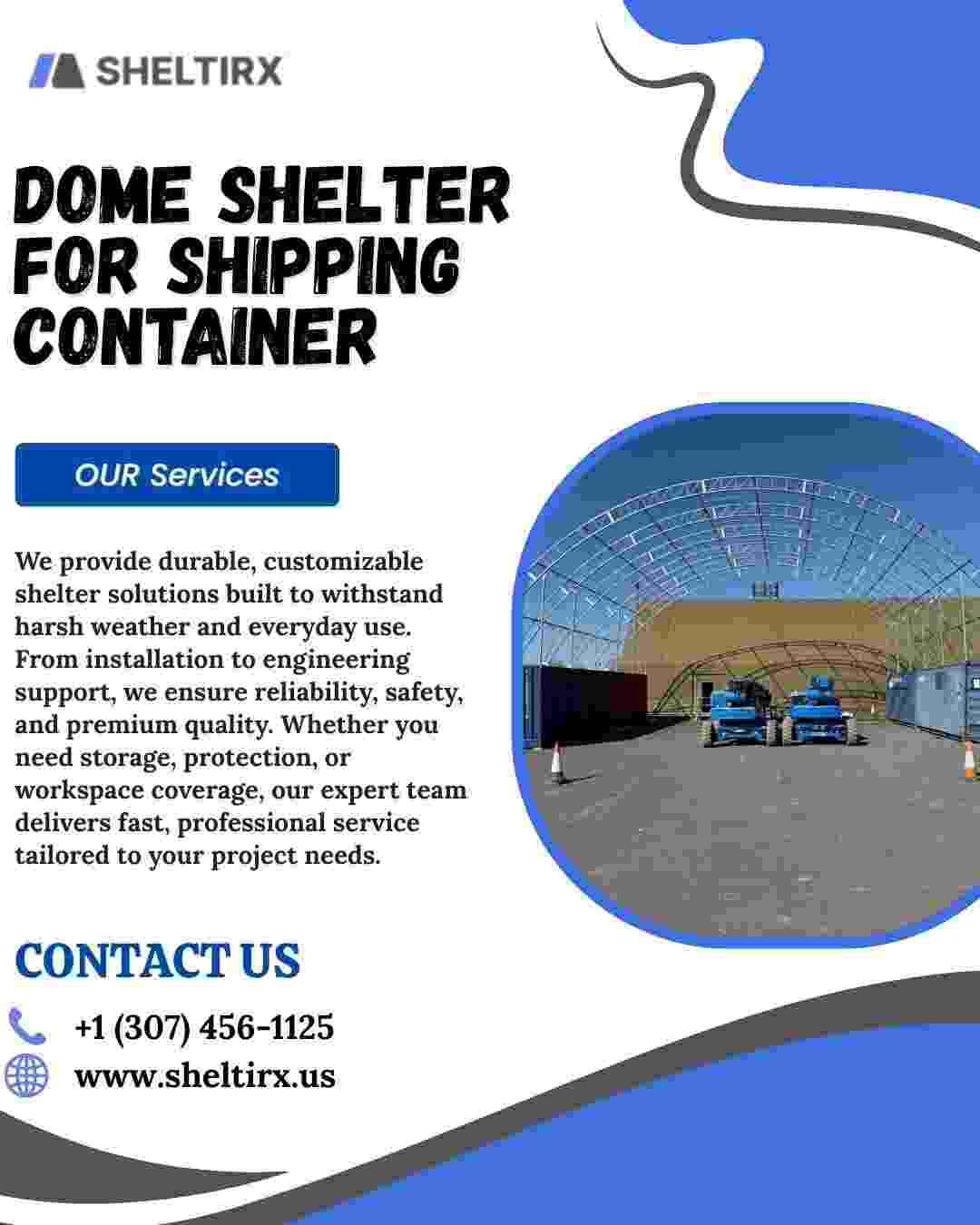 Double Shipping Container Garage | Sheltirx