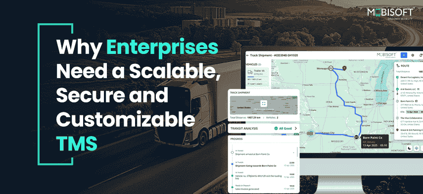 Custom TMS for Scalable & Secure Logistics