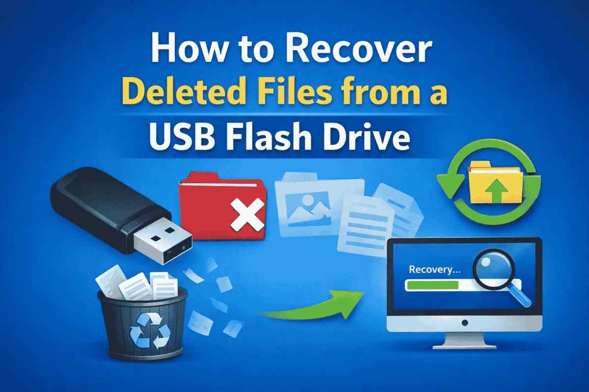 How to Recover Deleted Files from a USB Flash Drive?