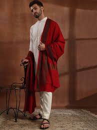 Maroon Woolen Shawl