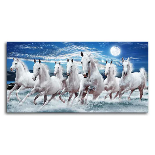 Seven Horses Painting – Glexylights
