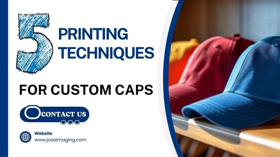 5 Printing Techniques for Custom Caps
