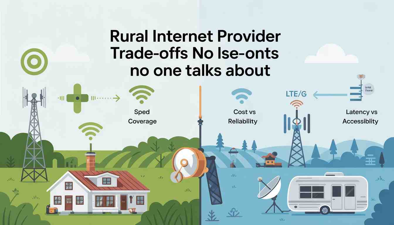 Rural Internet Provider Trade-Offs No One Talks About