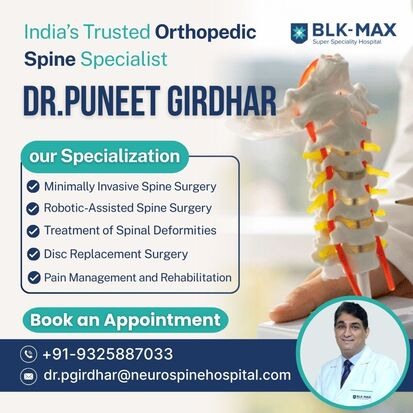 Top Spine Surgeon BLK-Max Hospital Delhi