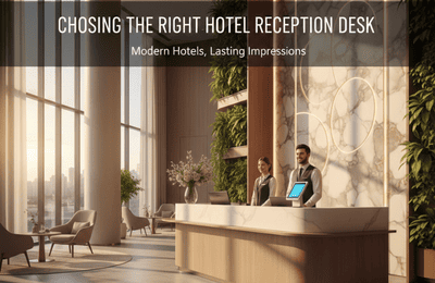 Right Hotel Lobby Reception Desk for Modern Hotels