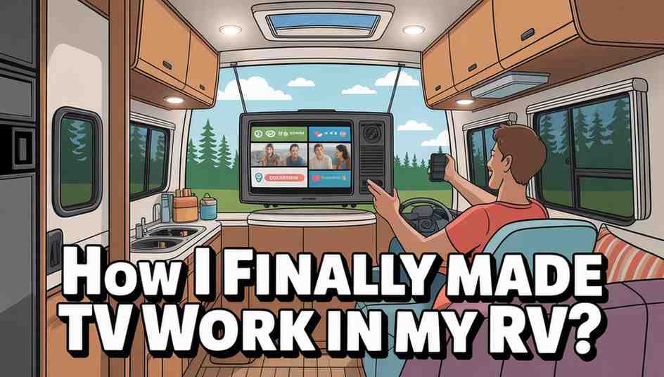 How I Finally Made TV Work in My RV