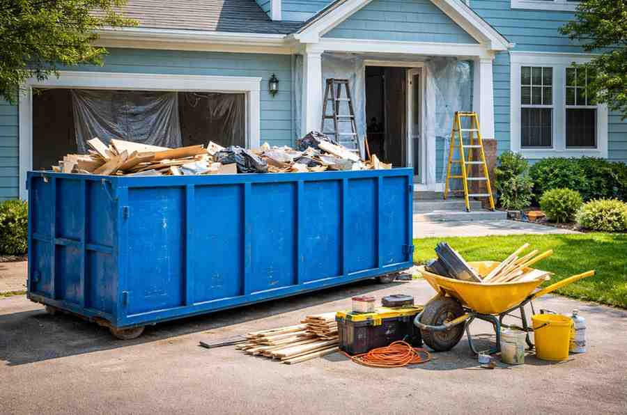 Dumpster Bin Rental Milton for Renovation Projects