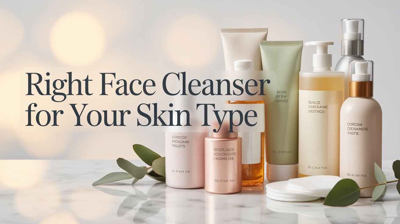 Choose the Right Face Cleanser for Your Skin Type