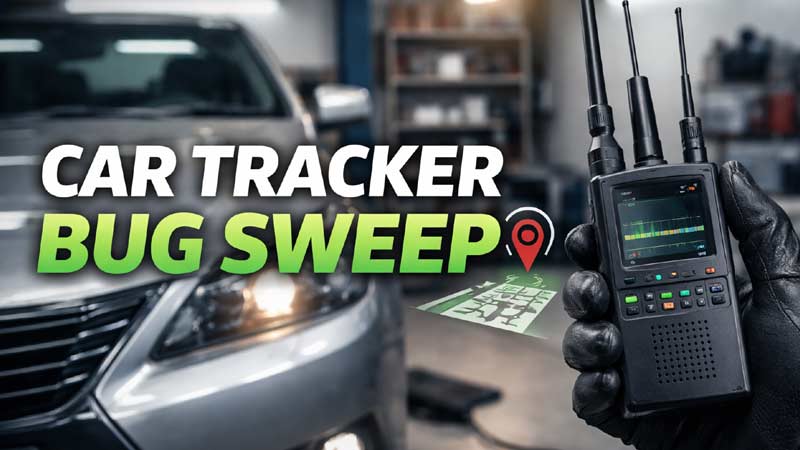 Why Vehicle Bug Sweep Require For Privacy Check