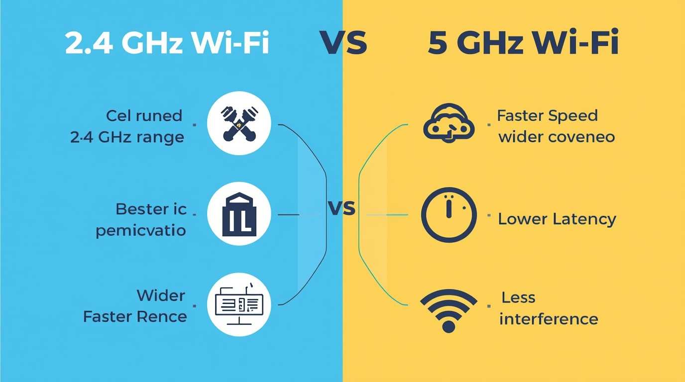 2.4 GHz vs 5 GHz Wi-Fi: What I Learned From Daily Use
