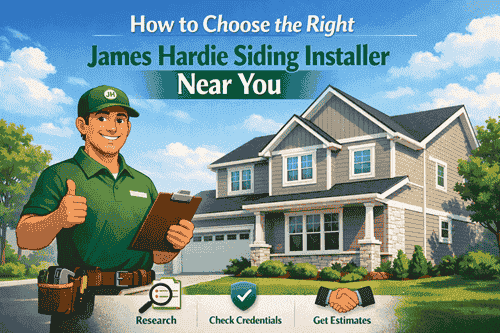 How to Choose the Right James Hardie Siding Installer
